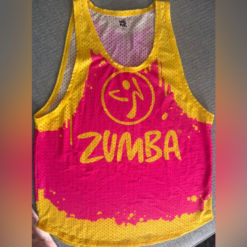 Zumba mesh tank